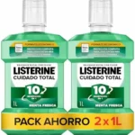 Listerine Cuidado Total Protección Dientes y Encías Pack 2 x 1 l