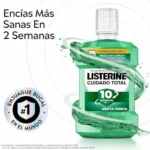 Listerine Cuidado Total Protección Dientes y Encías Pack 2 x 1 l