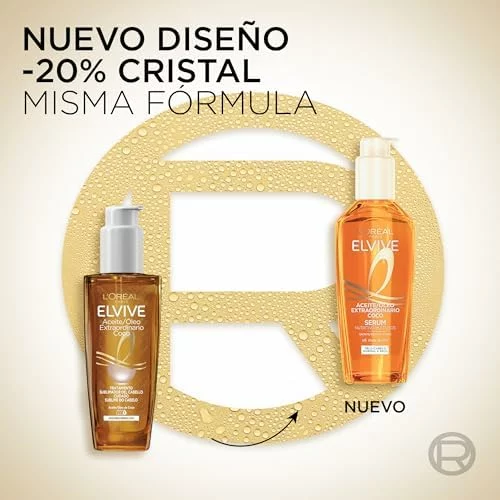 L’Oréal Paris Elvive Aceite Extraordinario Sérum Coco para Pelo Seco, 100ml Pack l 3×2 por 15,18 €