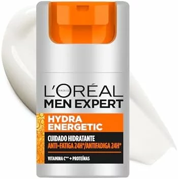 L’Oréal Paris Men Expert Hydra Energetic Crema Hidratante Anti-Fatiga, 50ml pack x2 9,70 por 9,70