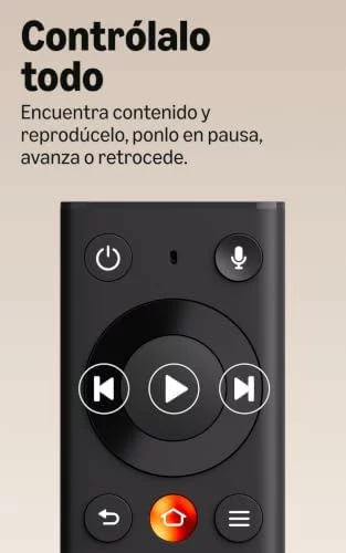 Mando Amazon Fire TV de última generación con Alexa