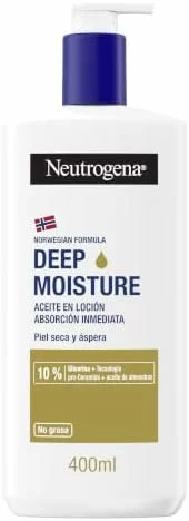 Neutrogena Fórmula Noruega Hidratación Profunda loción corporal 400 ml