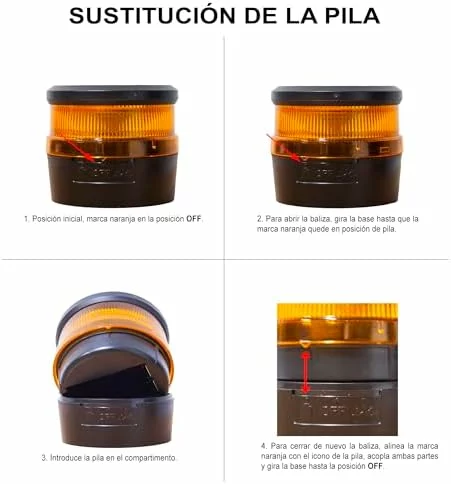 Ordenador portatil Baliza V16 conectada ITAL Neoway homologada DGT 3.0