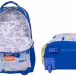 Mochila escolar con ruedas MILAN Blue Odyssey 25 L