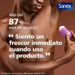 Pack 6 roll-on Sanex Dermo+ Invisible antitranspirante 72 h