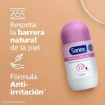 Pack 6 roll-on Sanex Dermo+ Invisible antitranspirante 72 h