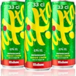 Pack de 24 latas de cerveza con limón Mahou Mixta 33 cl