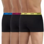 Pack de 3 bóxers Dim de algodón con cintura de colores