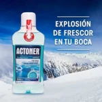 Pack de 6 enjuagues bucales Actoner Ártico 500 ml