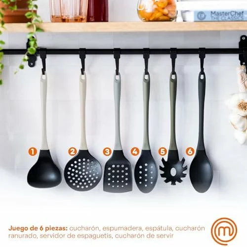 Pack de 6 utensilios de cocina MasterChef