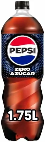 Pepsi Zero pack de 2 botellas de 1,75 litros