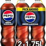 Pepsi Zero pack de 2 botellas de 1,75 litros