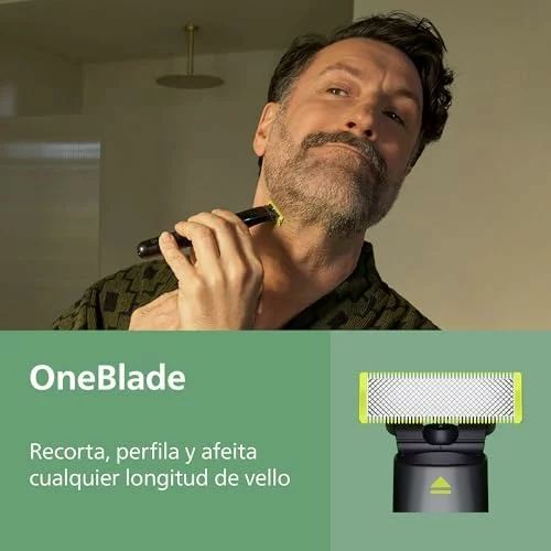 Philips recortadora todo en uno Serie 9000 + OneBlade