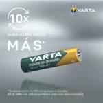 Pilas recargables Varta AAA Recharge Accu Power 4 uds