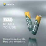 Pilas recargables Varta AAA Recharge Accu Power 4 uds