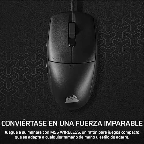 Ratón gaming ligero Corsair M55 con cable