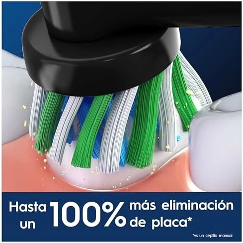Recambios originales Oral-B CrossAction negros, pack de 12