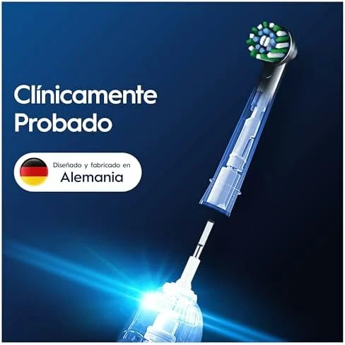 Recambios originales Oral-B CrossAction negros, pack de 12