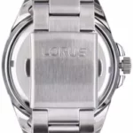 Reloj automático Lorus para hombre en acero plata y verde