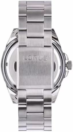 Reloj automático Lorus para hombre en acero plata y verde
