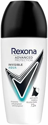 Rexona Advanced Protection Roll-On Invisible Aqua mujer 72h x6