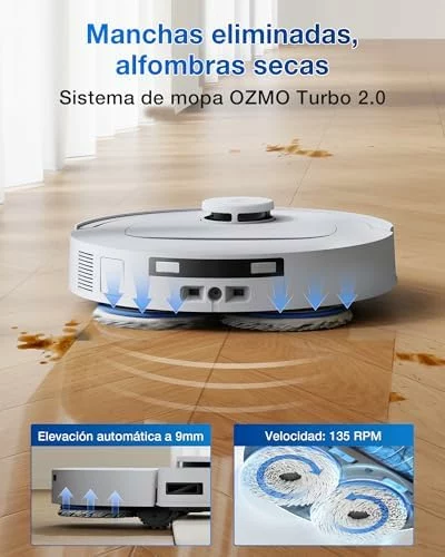 Robot aspirador y mopa ECOVACS DEEBOT T30e Omni
