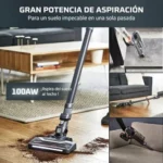 Rowenta X-Pert 6.60 aspiradora escoba sin cable gris oscuro