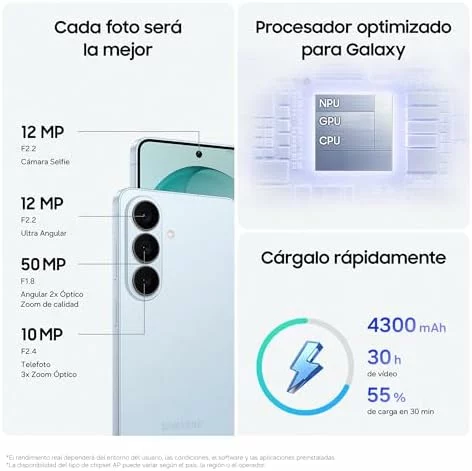 Samsung Galaxy S26 con 256GB y 12GB RAM