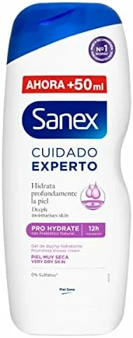 Sanex Pro Hydrate gel de ducha pack 4 x 600 ml por 8,63 euros