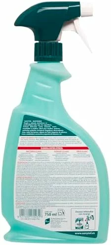 Sanytol limpiador desinfectante multiusos eucalipto pack 4 x 750 ml por 8,42 euros