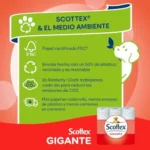 Scottex Gigante papel higiénico seco 18 rollos