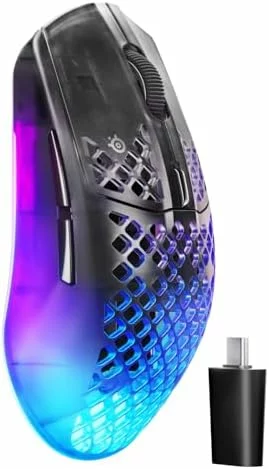 SteelSeries Aerox 3 Wireless Gen 2, ratón gaming inalámbrico de 68 g