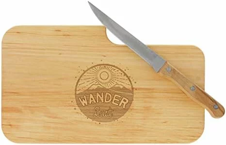 Tabla de cortar de madera de aliso meinbecher