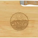 Tabla de cortar de madera de aliso meinbecher