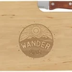 Tabla de cortar de madera de aliso meinbecher