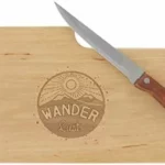 Tabla de cortar de madera de aliso meinbecher