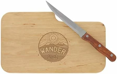 Tabla de cortar de madera de aliso meinbecher