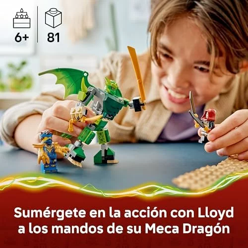 Televisor LEGO Ninjago Pack de Combate Meca Dragón de Lloyd