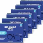 Toallitas limpiadoras para lentes Healthcare by Amazon, 180 unidades