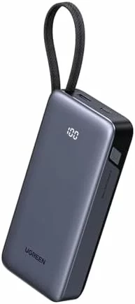 UGREEN Nexode 45W Power Bank 20000mAh Batería Externa Portátil Carga Rápida