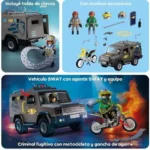 Vehículo SWAT PLAYMOBIL City Action