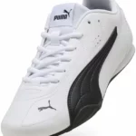 Zapatillas Puma Catch blancas y negras para adulto