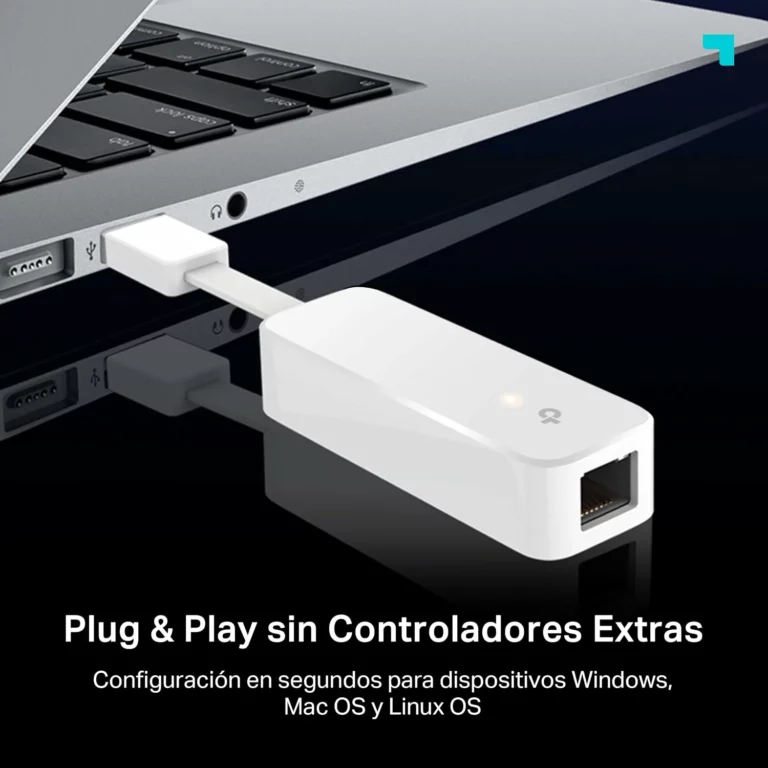 Adaptador USB a Ethernet TP-Link UE300 Gigabit 1000 Mbps
