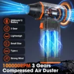 ADDCOLOR F30 soplador de aire 100.000 RPM