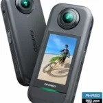 AKASO 360 Cámara de acción 360 con 128GB Tarjeta, Kit de Estándar
