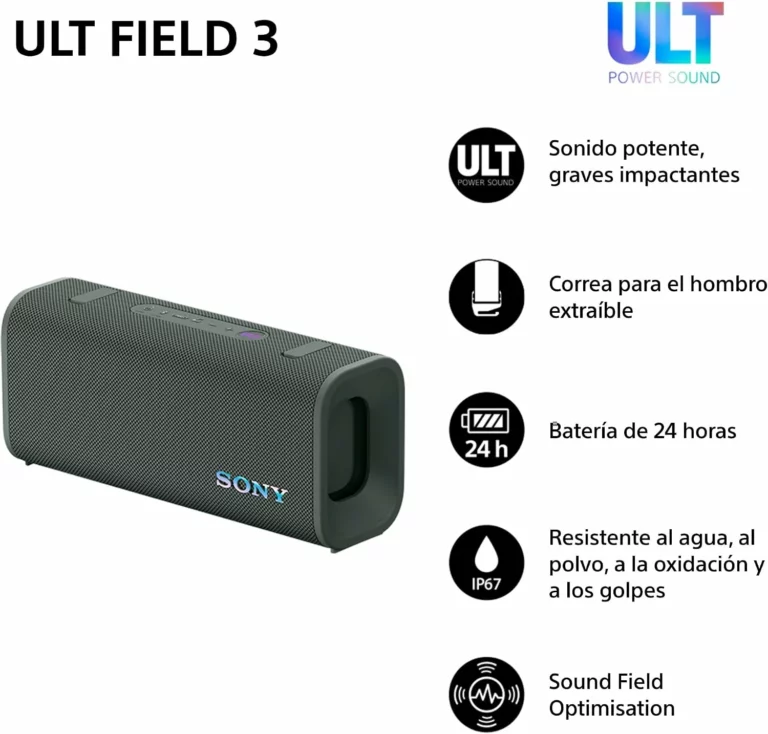 Altavoz Sony ULT Field 3 Bluetooth portátil