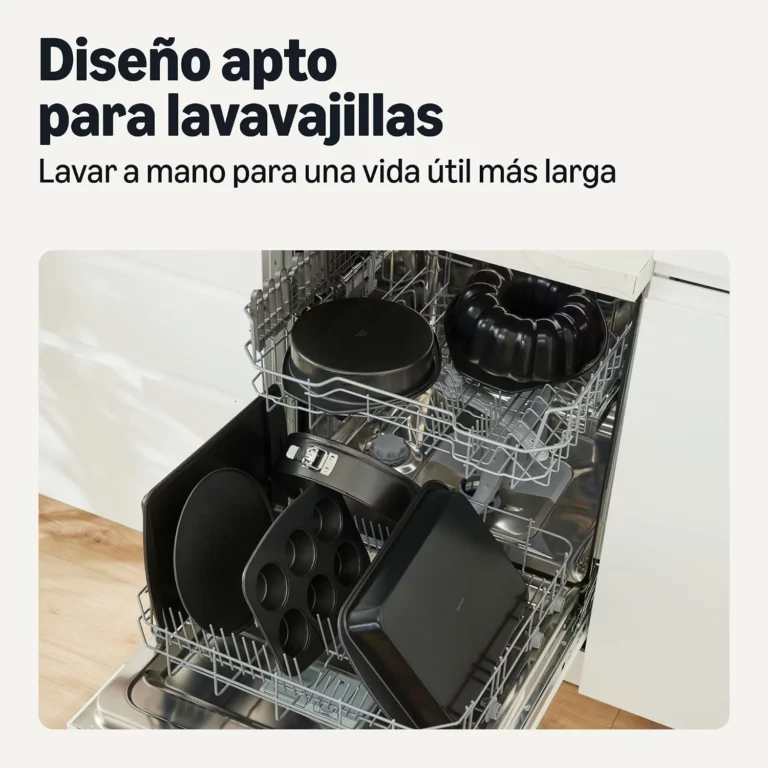 Amazon Basics Molde Desmontable Antiadherente, Apto para Lavavajillas y Horno, 25,4cm