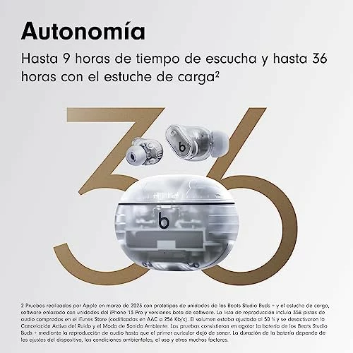 Auriculares Beats Studio Buds + inalámbricos con ANC