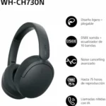 Auriculares inalámbricos Sony WH-CH730N con cancelación de ruido