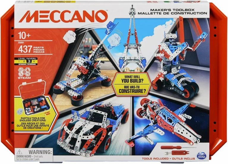 Bandai Meccano maletín de construcción 5 en 1